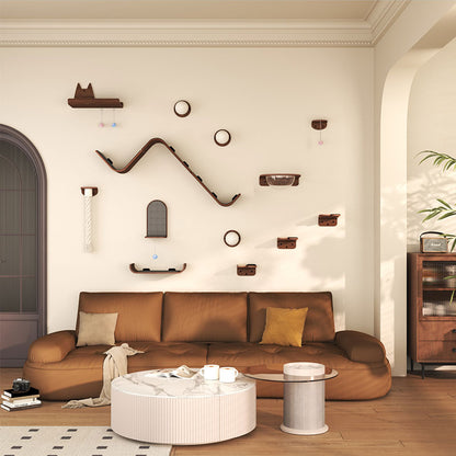 Floating Island Wall-Mounted Cat Wall Shelves