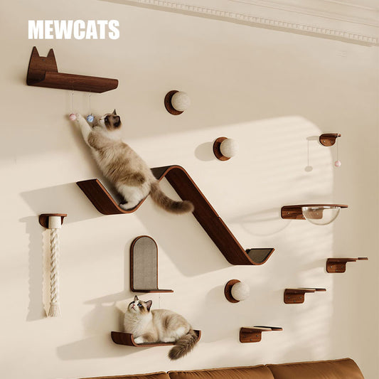 Floating Island Wall-Mounted Cat Wall Shelves
