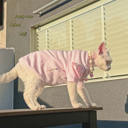 Floral Baby Soft Outfit for Hairless Sphynx Cats