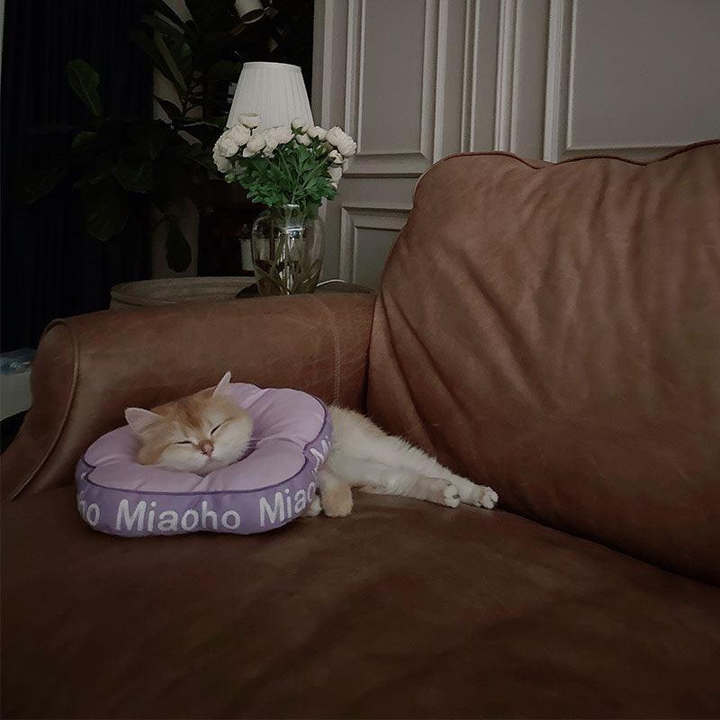Flower Cat Cone Headgear Elizabethan Collar