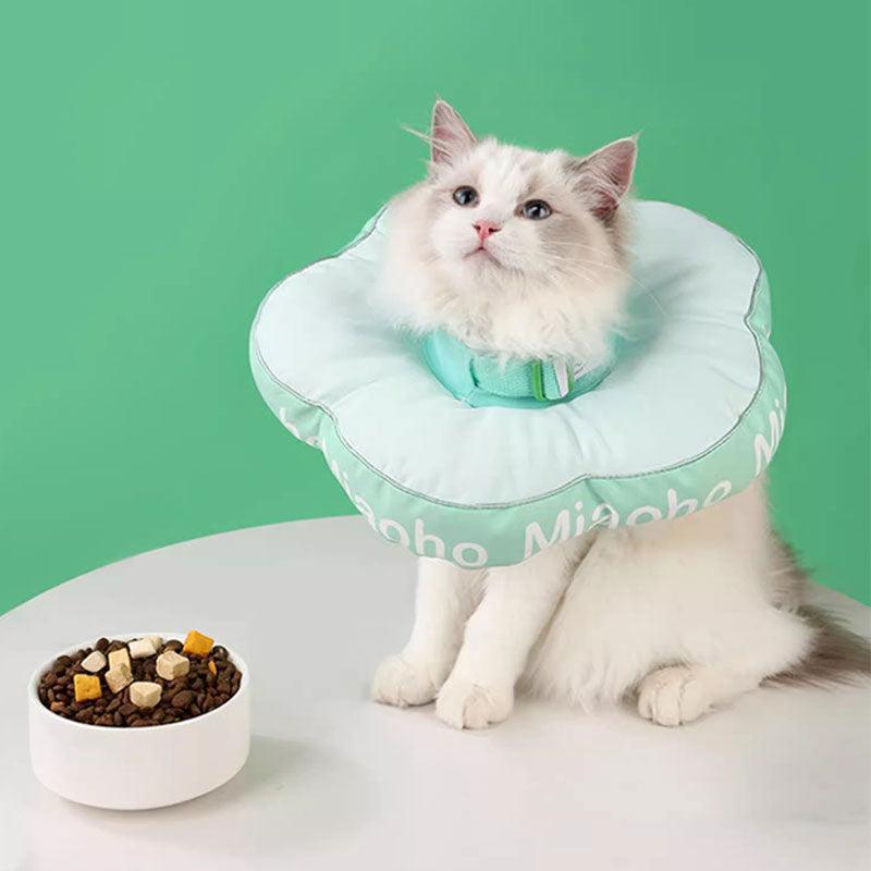 Flower Cat Cone Headgear Elizabethan Collar