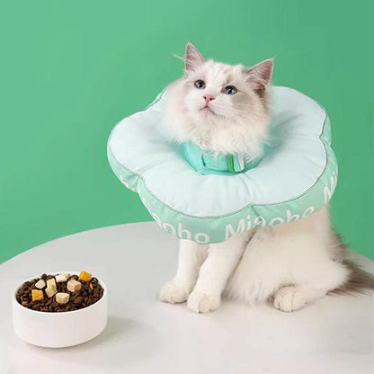 Flower Cat Cone Headgear Elizabethan Collar