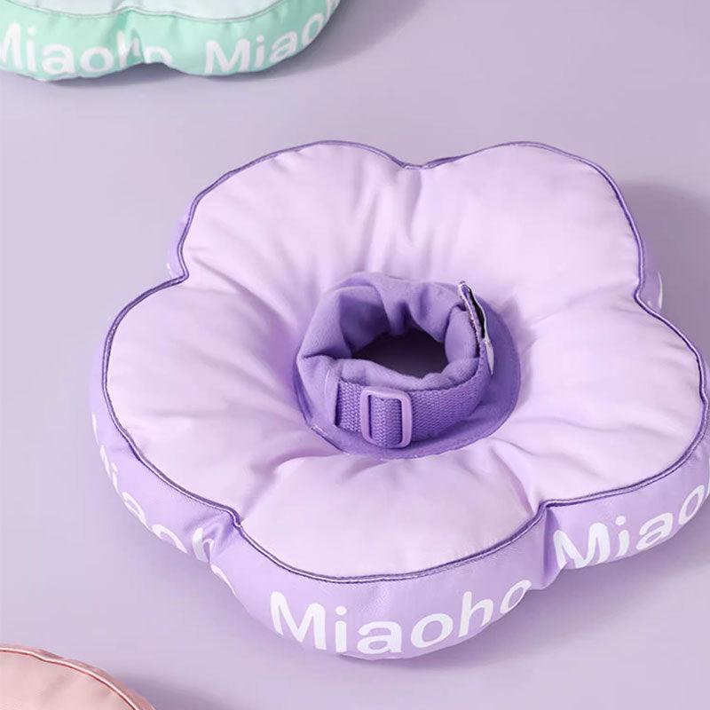 Flower Cat Cone Headgear Elizabethan Collar