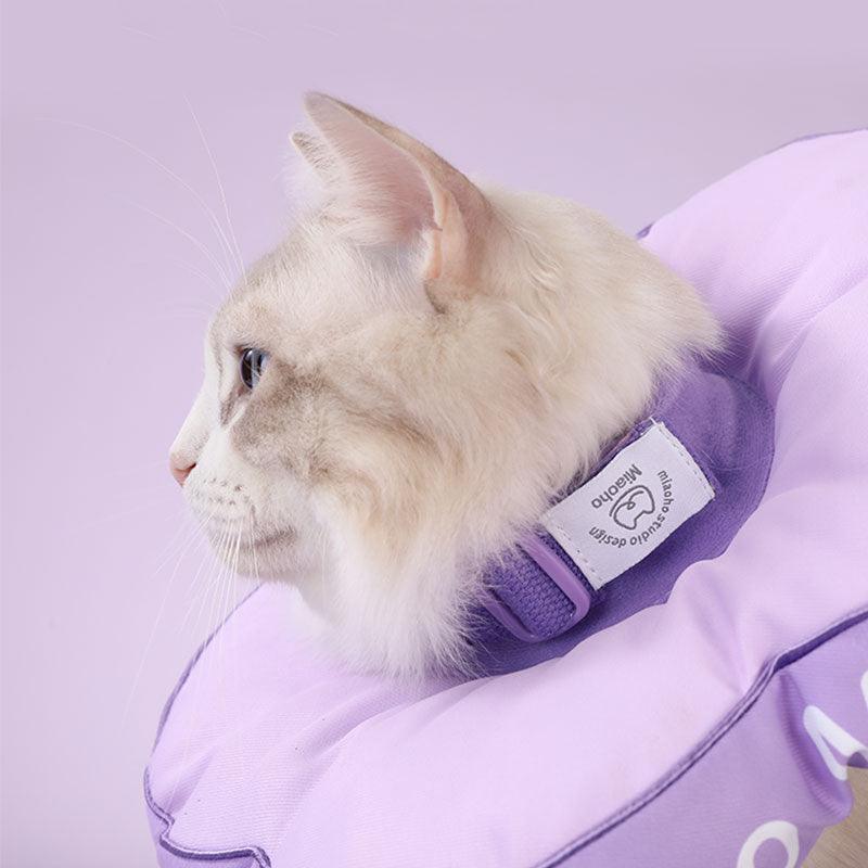 Flower Cat Cone Headgear Elizabethan Collar