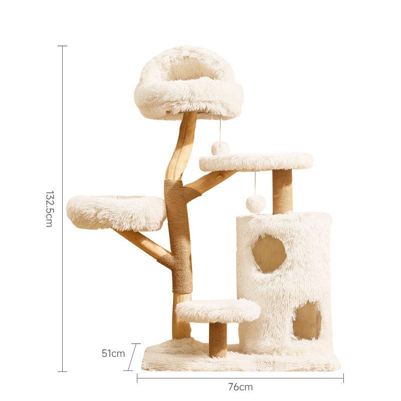 Flower Large Cat Climbing Frame Luxury Cat Tree
