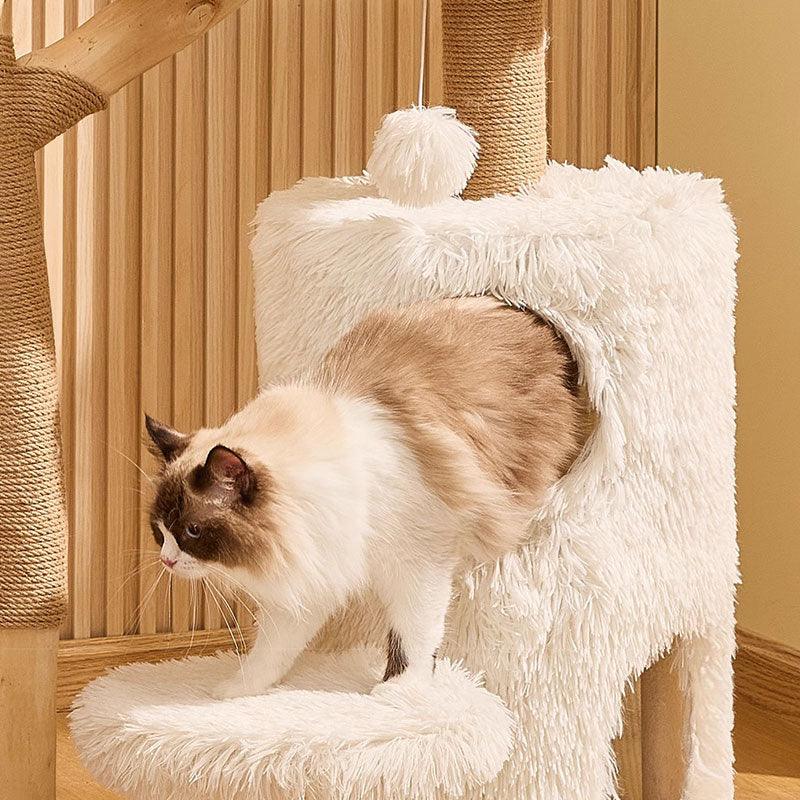 Flower Large Cat Climbing Frame Luxury Cat Tree