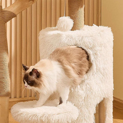 Flower Large Cat Climbing Frame Luxury Cat Tree
