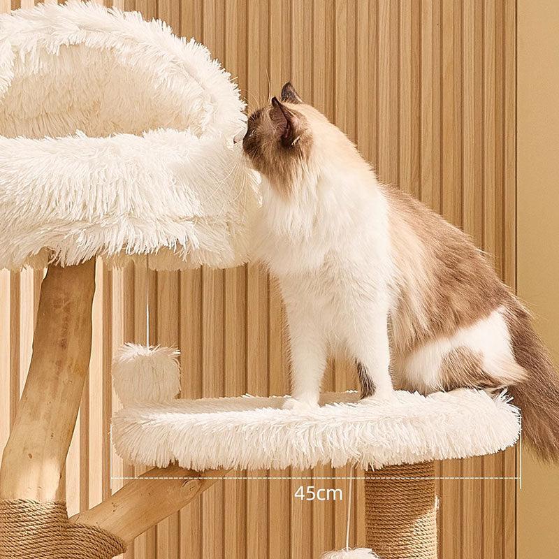 Flower Large Cat Climbing Frame Luxury Cat Tree
