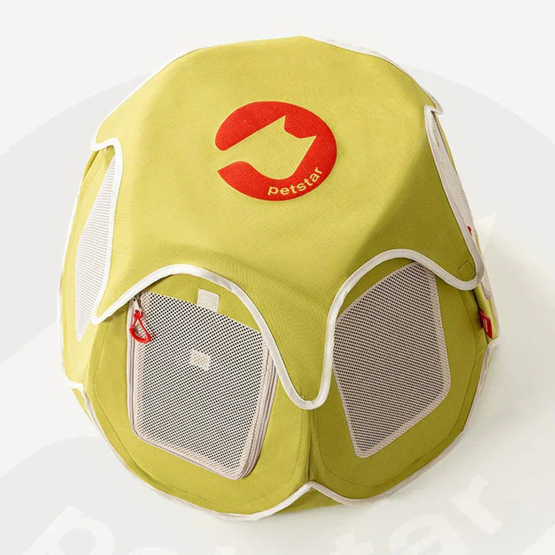 Foldable Outdoor Cat Tent Bed Cat Cave for Travel