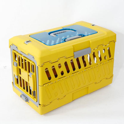 Foldable Portable Handbag Cat Carrying Hard Box Cage