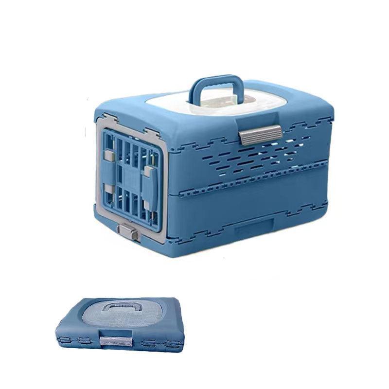 Foldable Portable Handbag Cat Carrying Hard Box Cage
