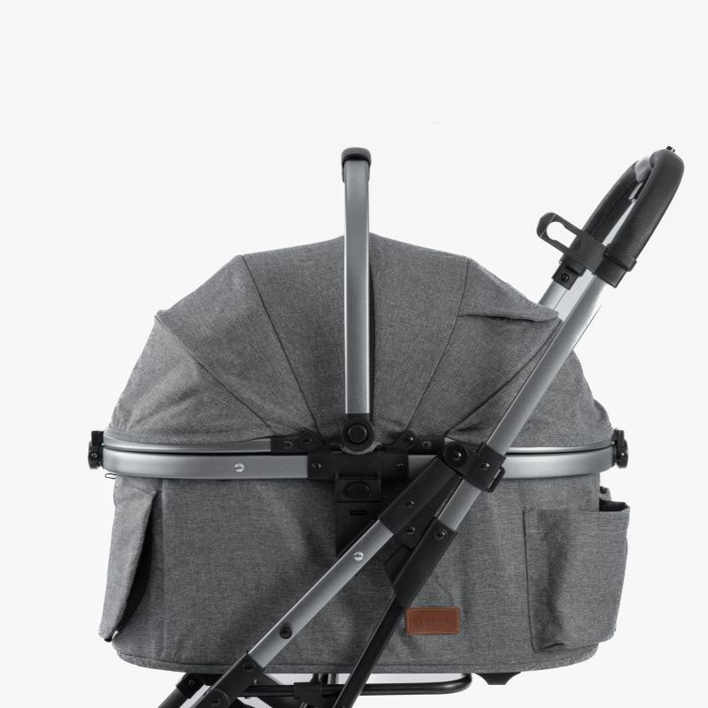 Full-Featured Cat Carrier Stroller for Multiple pets