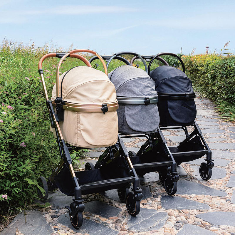 Full-Featured Cat Carrier Stroller for Multiple pets