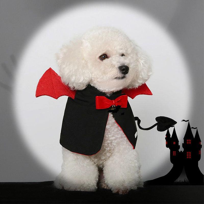 Halloween Devil Cat Cape