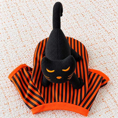 Halloween Striped Cat Riding Costume