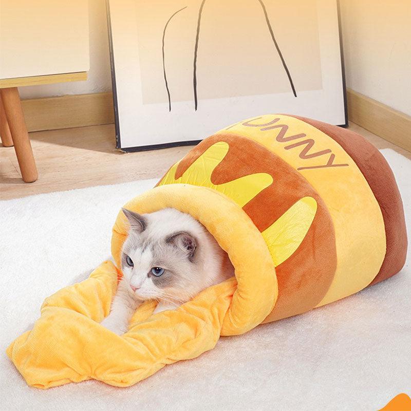 Honey Jar Cat Bed Nest Four Seasons Cave