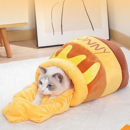 Honey Jar Cat Bed Nest Four Seasons Cave