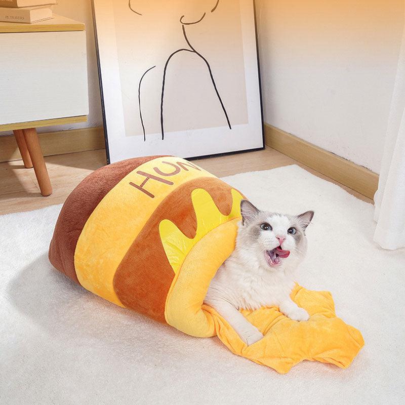 Honey Jar Cat Bed Nest Four Seasons Cave