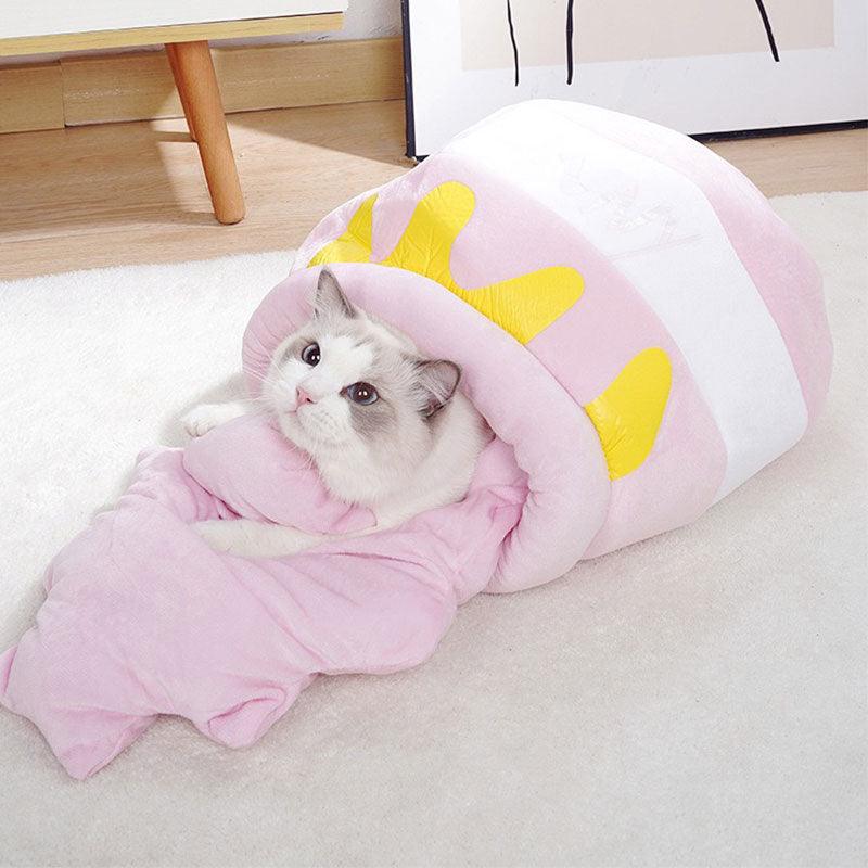 Honey Jar Cat Bed Nest Four Seasons Cave
