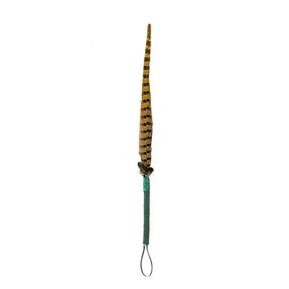 Interactive Cat Wand Pheasant Tail Feather Toy