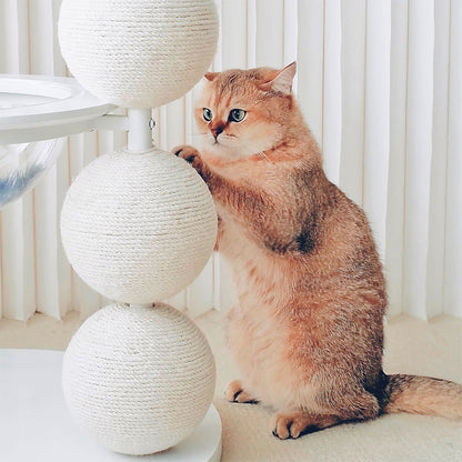 Iron Art Flying Saucer Cat Climbing Tree