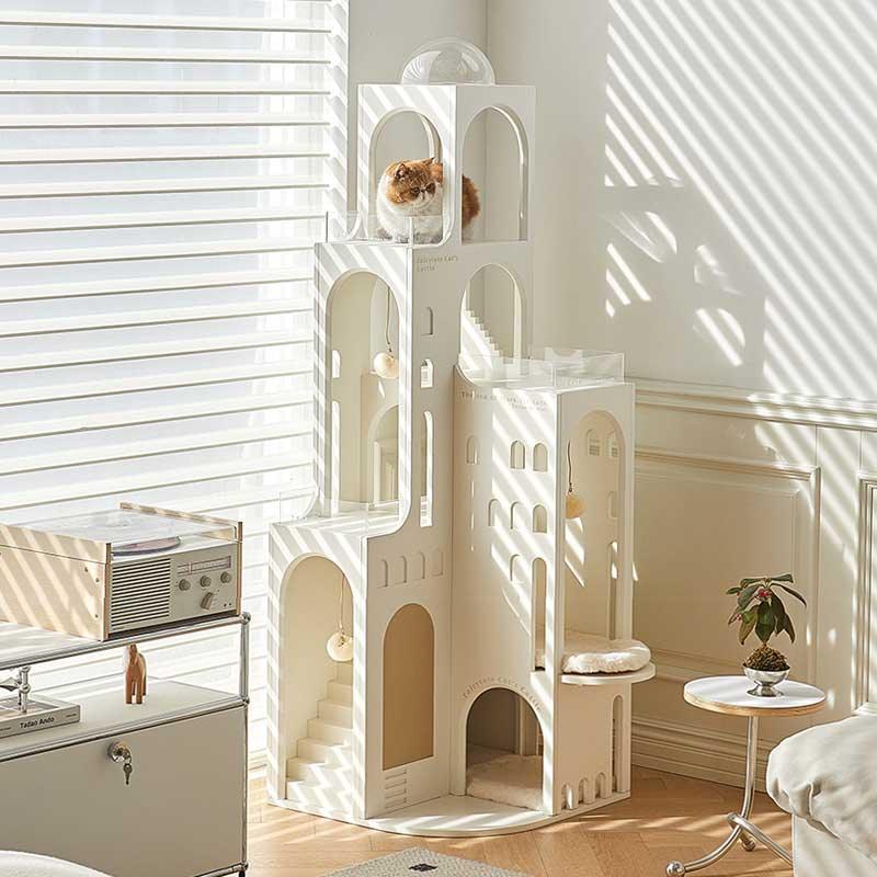 JCAT Dream Castle Maze Cat Furniture Tower
