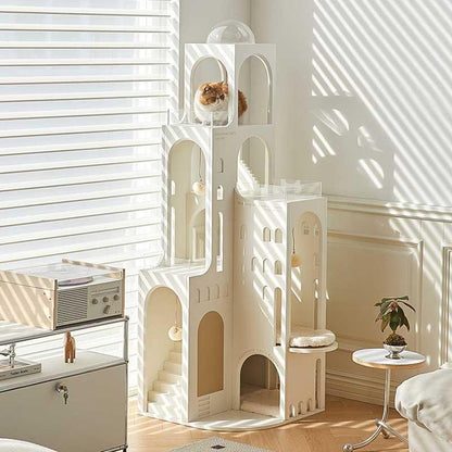 JCAT Dream Castle Maze Cat Furniture Tower