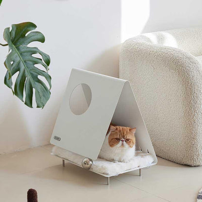 JCAT Modern Geometric Cat Bed Furniture