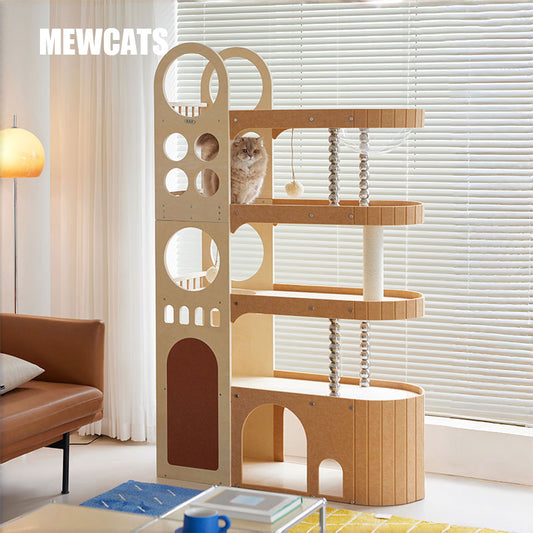 JCAT Sunset Island Premium Cat Climbing Tree