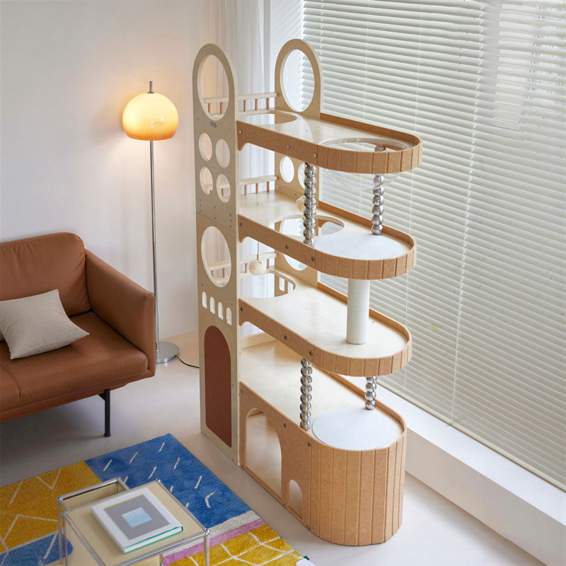 JCAT Sunset Island Premium Cat Climbing Tree