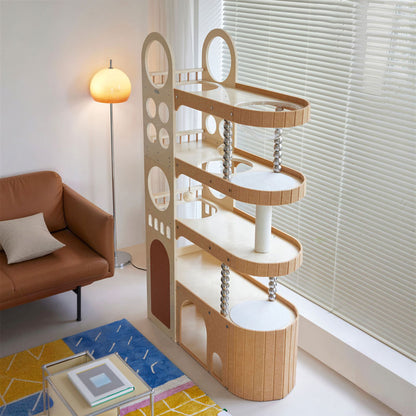 JCAT Sunset Island Premium Cat Climbing Tree