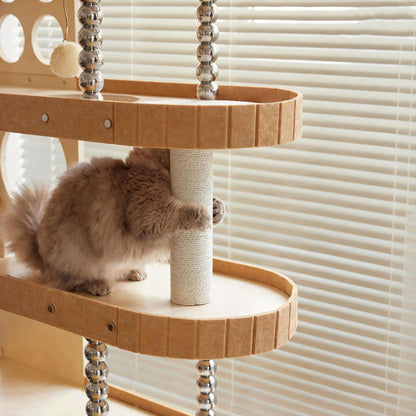 JCAT Sunset Island Premium Cat Climbing Tree