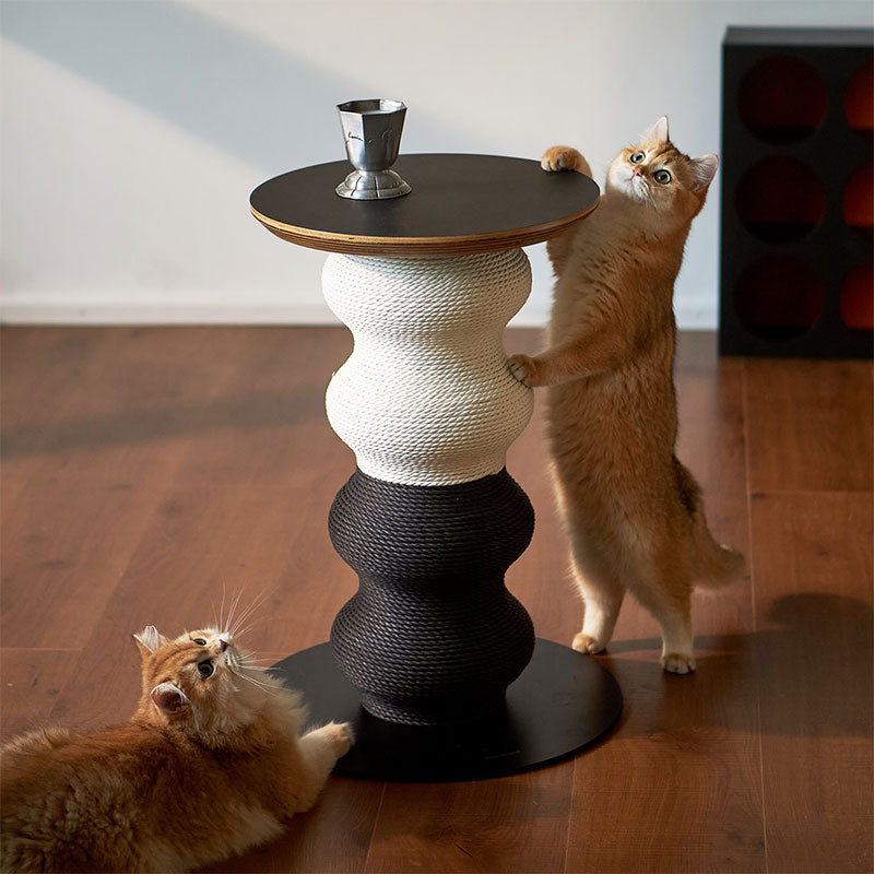 JCAT Modern Art Cat Scratching Table Furniture