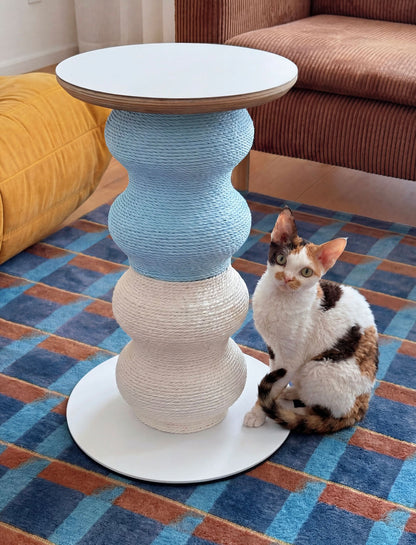 JCAT Modern Art Cat Scratching Table Furniture