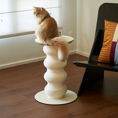 JCAT Modern Art Cat Scratching Table Furniture