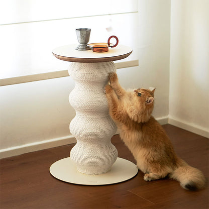 JCAT Modern Art Cat Scratching Table Furniture