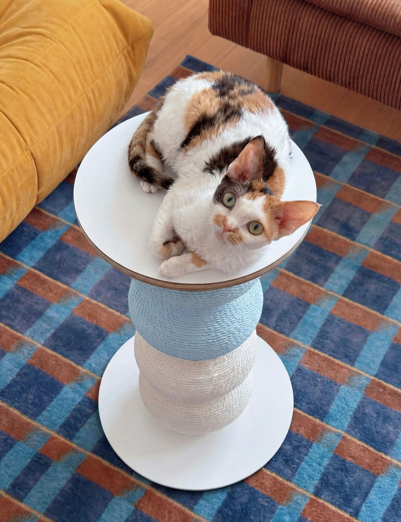 JCAT Modern Art Cat Scratching Table Furniture