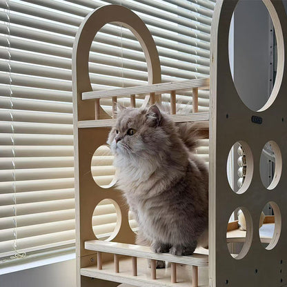 JCAT Sunset Island Premium Cat Climbing Tree 