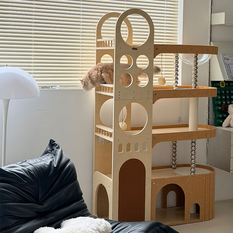 JCAT Sunset Island Premium Cat Climbing Tree 