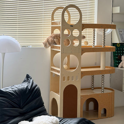 JCAT Sunset Island Premium Cat Climbing Tree 