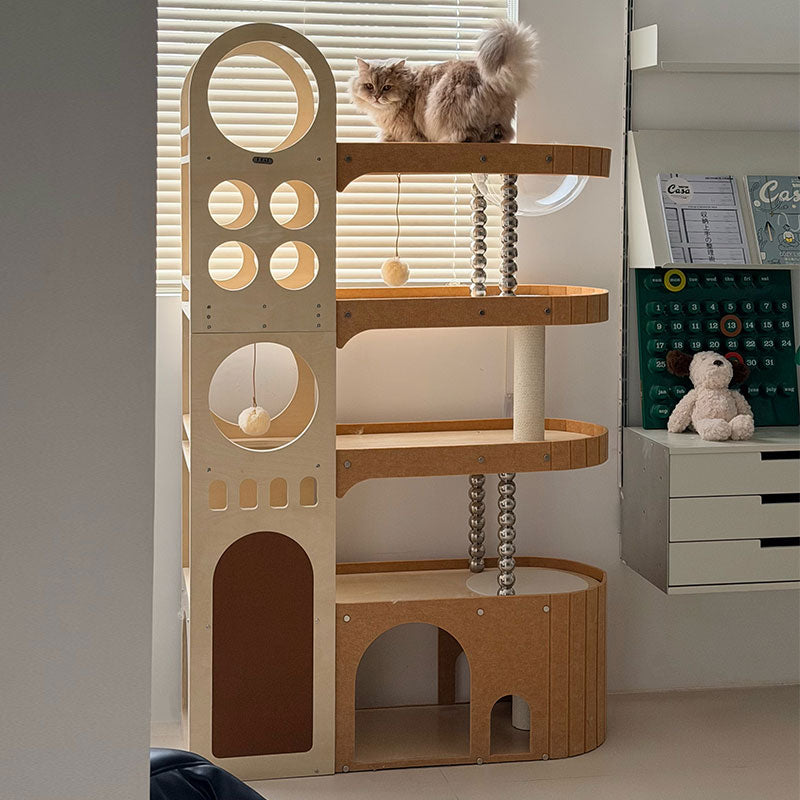 JCAT Sunset Island Premium Cat Climbing Tree 