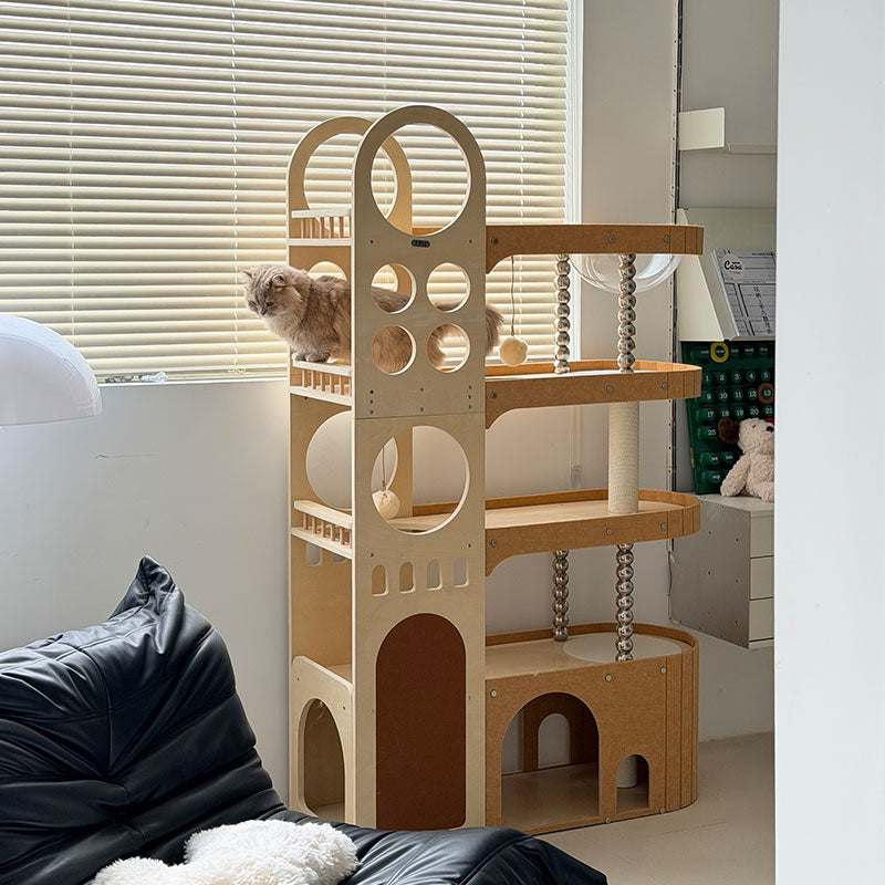JCAT Sunset Island Premium Cat Climbing Tree 