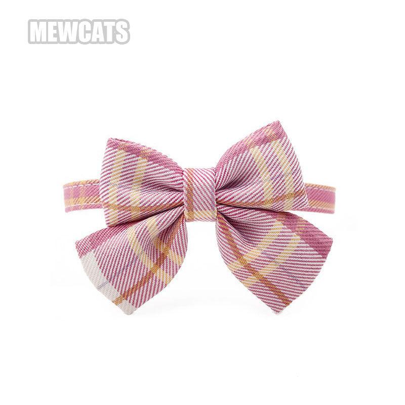 JK Bow Tie Cat Collar Set