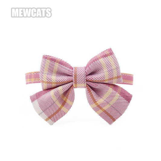 JK Bow Tie Cat Collar Set