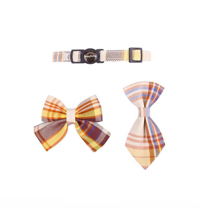 JK Bow Tie Cat Collar Set