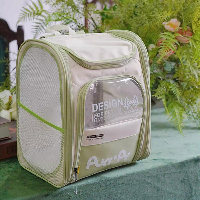 Jelly Cat Carrying Backpack 4 Color Foldable Cat Bag