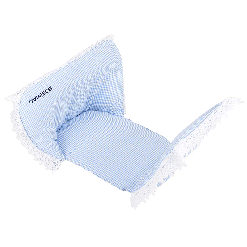 Lace Pet Soft Stroller Mat Blue