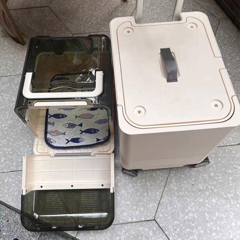 Large Space Cat Trolley Case Detachable