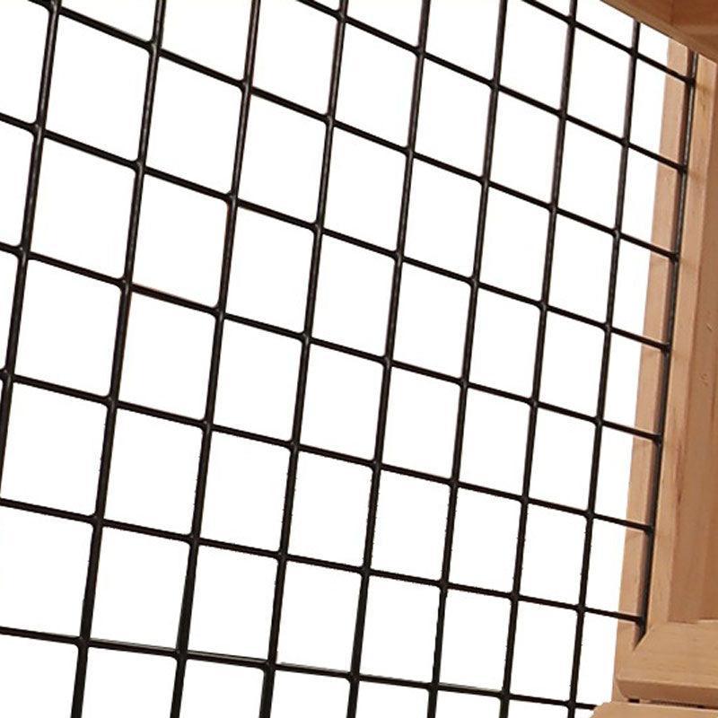 Large Wooden Outdoor Cat Enclosure Black Mash