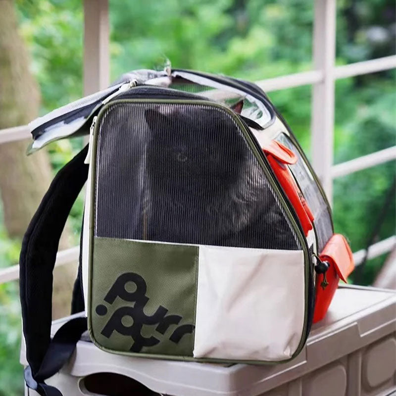 Large Capacit Cat Carrier Backpack 2 Color Space Capsule Bag